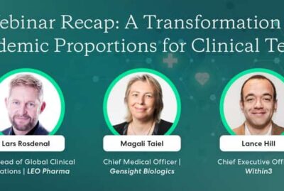 Webinar recap: A Transformation of Pandemic Proportions for Clinical Teams
