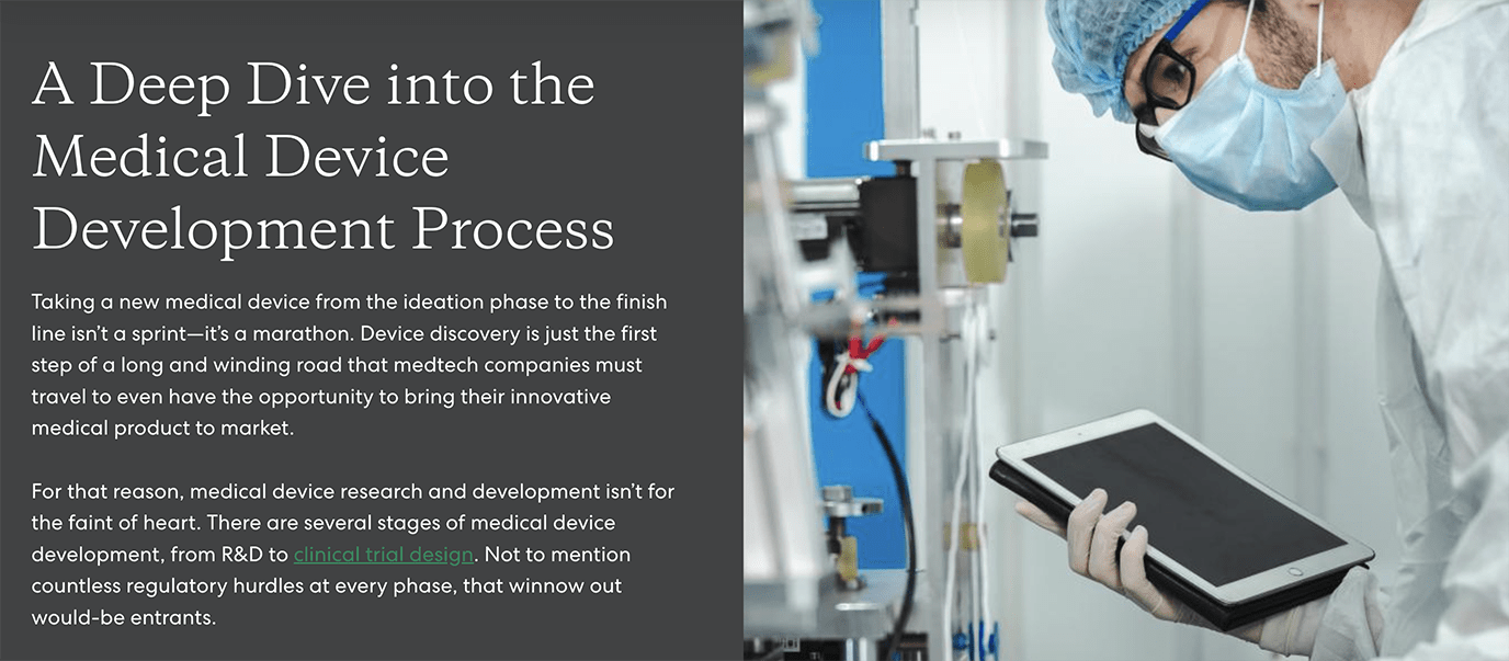 A Deep Dive into the Medical Device Development Process