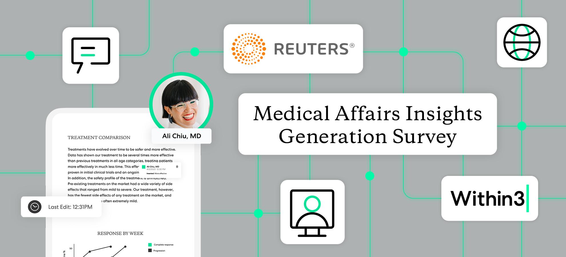 Survey indicates a seismic shift in engagement, insight generation for medical affairs