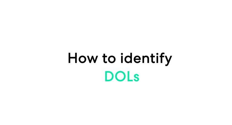 how to identify DOLs